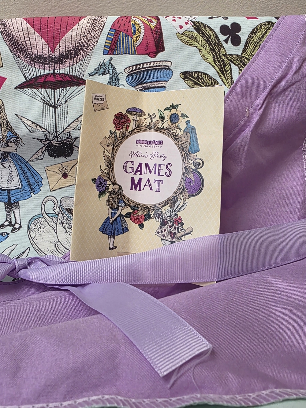 Wonderland Games - Alice's Party Games Mat